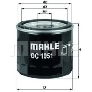 Öljynsuodatin KNECHT OC 1051