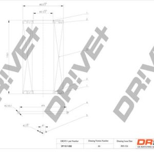 Dr!ve+ DP1110.11.0030 Alyvos filtras