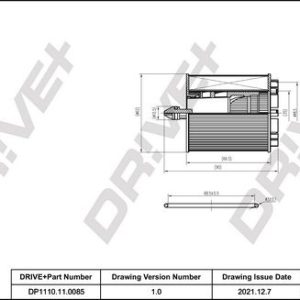 Dr!ve+ DP1110.11.0085 Oil filter