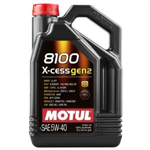 MOTUL 8100 X-CESS Gen2 5W40 5L 5W40 5L