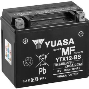 YUASA YTX12-BS Starterio akumuliatorius