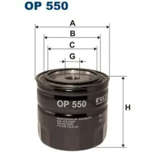 Öljynsuodatin FILTRON OP 550