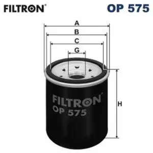 FILTRON Öljynsuodatin FILTRON OP 575