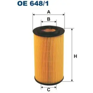 Öljynsuodatin FILTRON OE 648/1