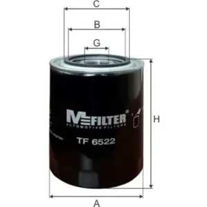 Öljynsuodatin M-FILTER TF 6522