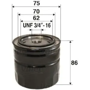 Öljynsuodatin VALEO 586039