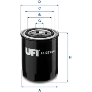 Öljynsuodatin UFI 23.272.00