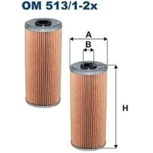 Öljynsuodatin FILTRON OM 513/1-2x