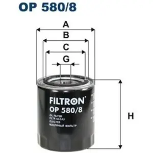 Öljynsuodatin FILTRON OP 580/8