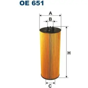 Öljynsuodatin FILTRON OE 651