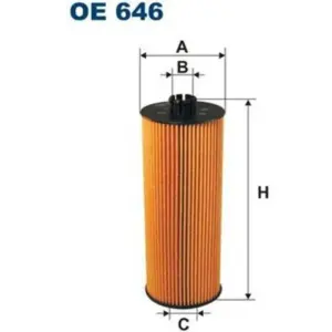 FILTRON Öljynsuodatin FILTRON OE 646