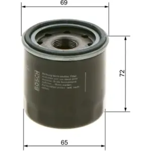 Öljynsuodatin BOSCH F 026 407 001