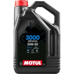 Motul 3000 4T 20W50 Moottori öljy 4 l