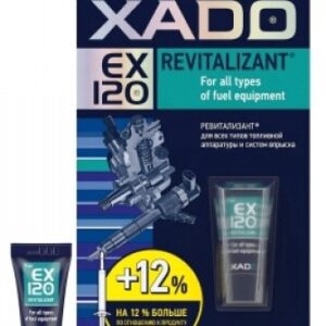 Kuro priedas XADO Revitalizant EX120, 0.009 l