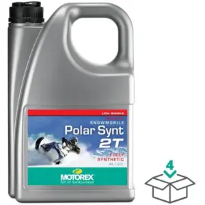 Motorex Snowmobile Polar Synt 2T 4 ltr (8)