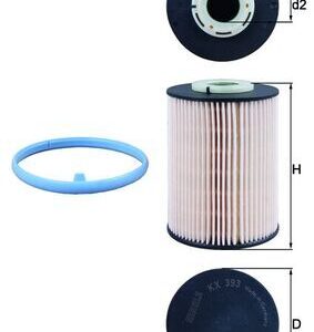 Kuro filtras MAHLE KX393D