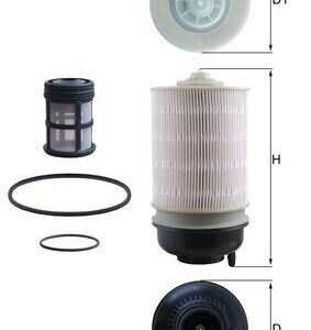 Kuro filtras MAHLE KX581KIT